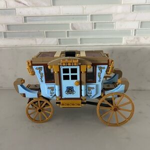Lego Blue and Tan Carriage Set